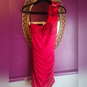 Elegant Red Evening Dress